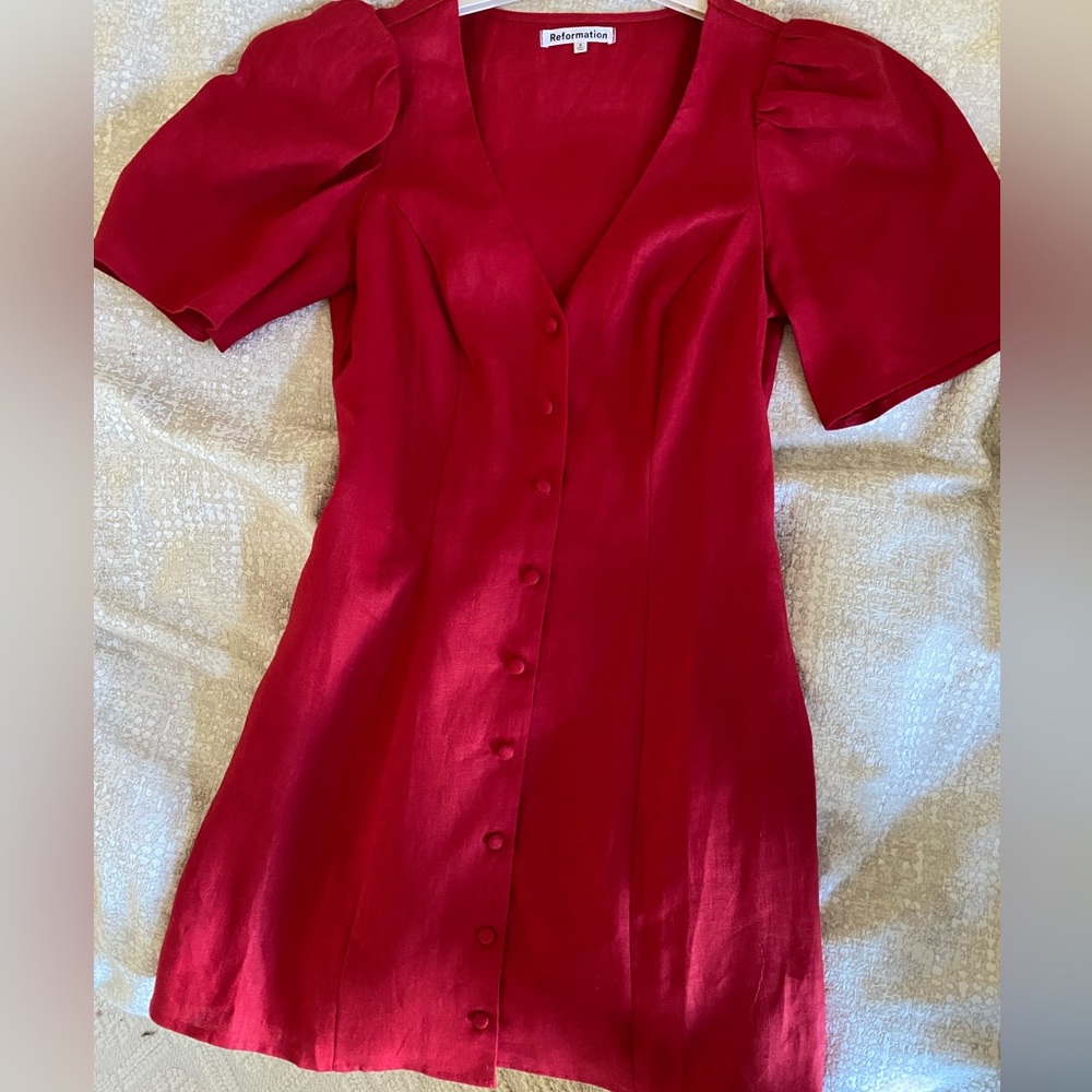 Reformation linen size 2 dress
